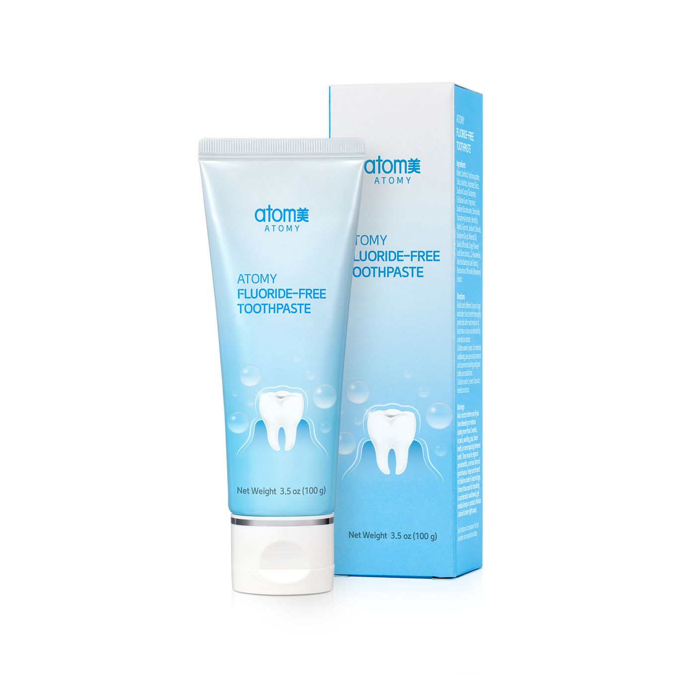 Atomy Fluoride-Free Toothpaste – Set of 3 (100g each)