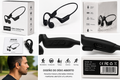 Audífonos deportivos de oído abierto Bluetooth 6.0, carga magnética, batería de hasta 10 horas e IPX5