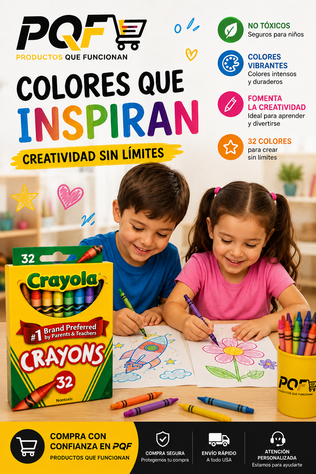 🌈 Bring every drawing to life with Crayola!