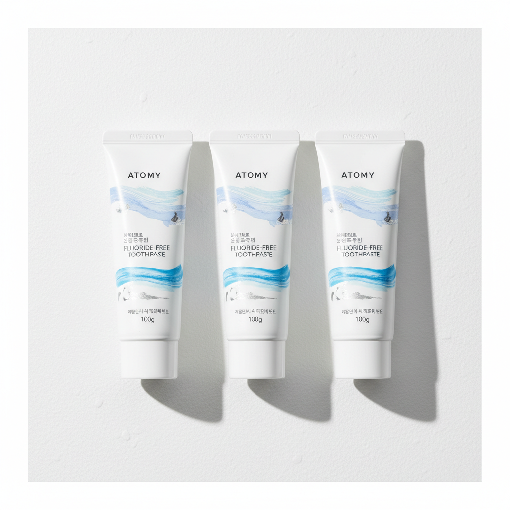 Atomy Fluoride-Free Toothpaste Set de 3